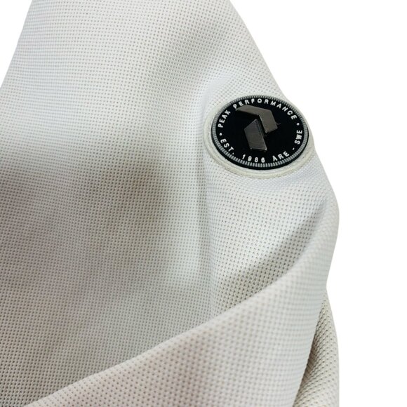 Peak Performance White and Gray Zip Up Sweater - Picture 4 of 16